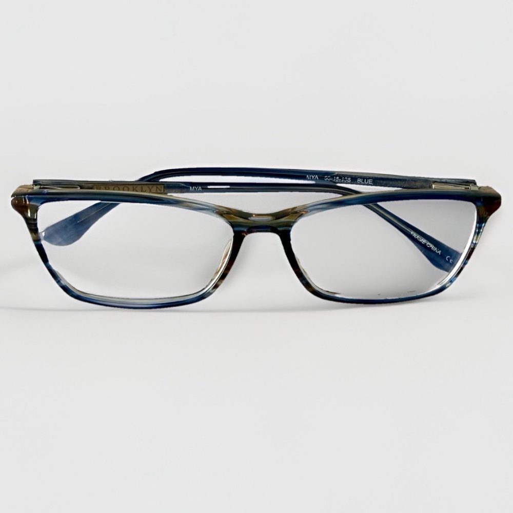 BROOKLYN Eyewear Blue “MIA” Eyeglasses Frames 55/15/135